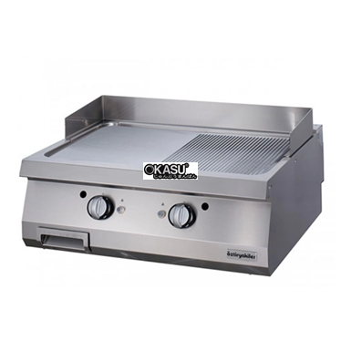 bep chien nua phang nua nham dung gas ozti ogg 8070 1/2 n hinh 1