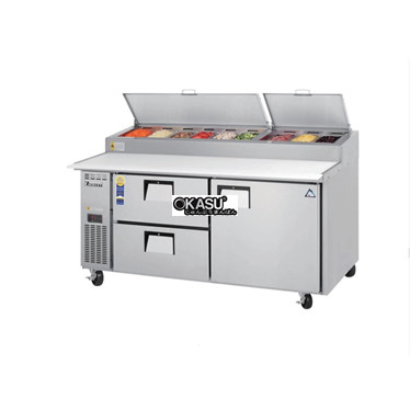 ban pizza 1 canh 2 ngan keo everest b180ps-21rros-e hinh 1