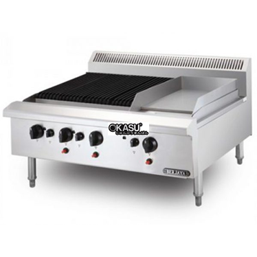 bep nuong co chien phang berjaya cb3bgg1b-17 hinh 1