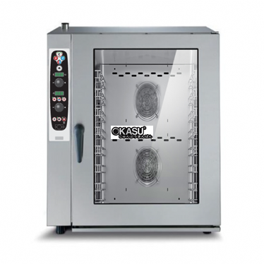 lo hap nuong da nang 10 khay lainox rev101s hinh 1