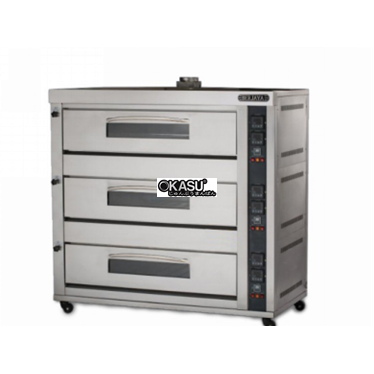 lo nuong banh 3 tang dung gas berjaya bjy-g270-3prm hinh 1