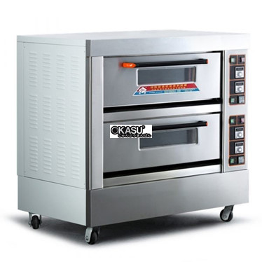 lo nuong banh dung dien 2 tang 4 khay hongling xyf-2ka-t hinh 1