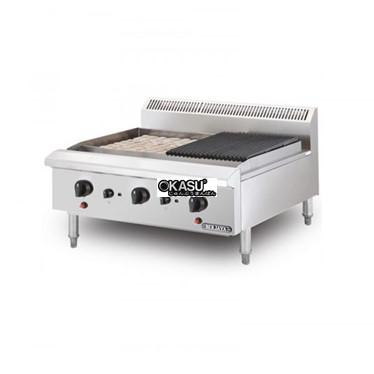 bep nuong than nhan tao 3 hong dot berjaya crb3b-17 hinh 1