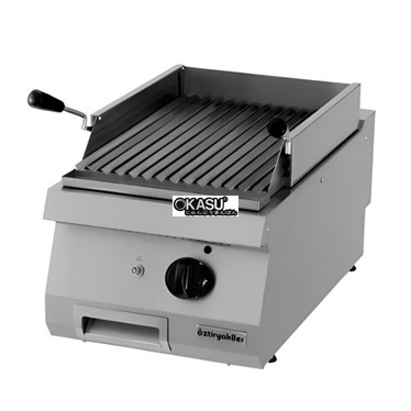 bep nuong nhan tao don dung gas ozti odg 4070  hinh 1