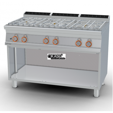 bep au 6 dau dot dung gas lotus pca-712gp hinh 1