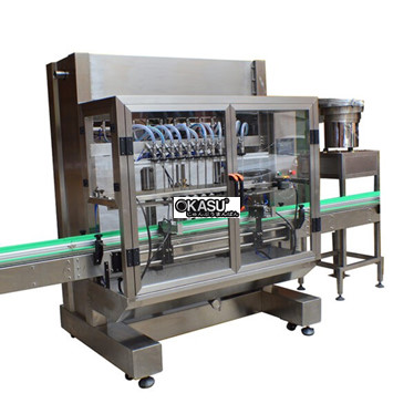 day chuyen chiet rot dong nap tu dong (12 dau chiet, tu chay) kolner  hinh 1