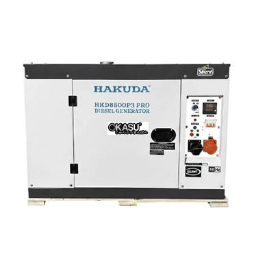 may phat dien chay dau hakuda 8kw hkd8500p3pro 3 pha sieu cach am hinh 1