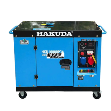 may phat dien chay dau hakuda 10kw hkd10000p3a 3 pha hinh 1