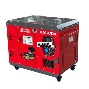 may phat dien chay dau hakuda 10kw hkd10000p3 3 pha hinh 1