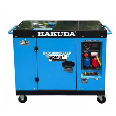 may phat dien chay dau hakuda 10kw hkd10000p3aep 3 pha hinh 1