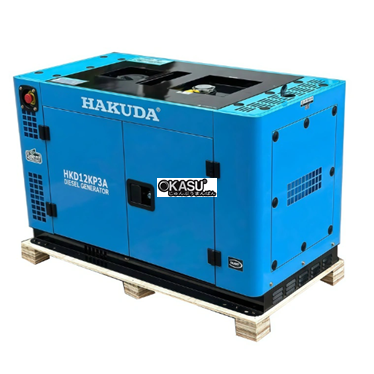 may phat dien chay dau hakuda 12kw hkd12kp3a 3 pha sieu cach am hinh 1