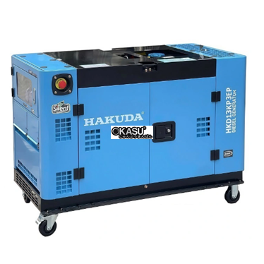 may phat dien chay dau hakuda 12kw hkd13kp3ep 3 pha sieu cach am hinh 1