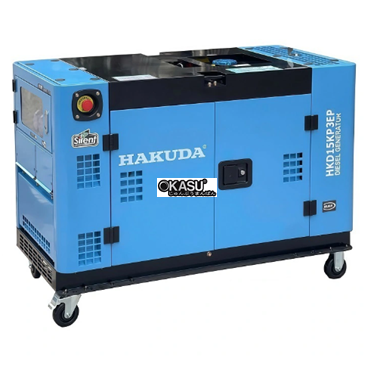 may phat dien chay dau hakuda 15kw hkd15kp3ep 3 pha sieu cach am hinh 1