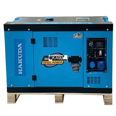 may phat dien chay dau 10kw hakuda hkd10000p3t 3 pha         hinh 1