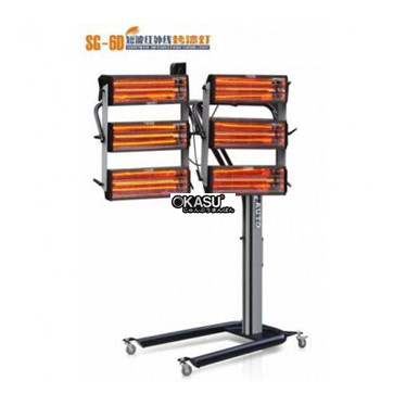 den say son hong ngoai cam bien 6 bong shuguang sg-6d/c hinh 1