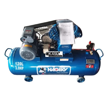 may nen khi day dai nagaky 3hp 120l na-30120 hinh 1