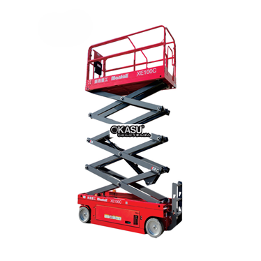 xe nang nguoi mantall xe100c hinh 1