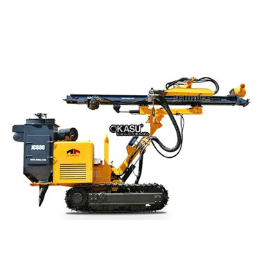 may khoan no da dth gan banh xich dong co 70kw yuchai jc880 hinh 1