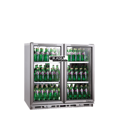 tu mat minibar 2 canh williams bc2ss-u  hinh 1