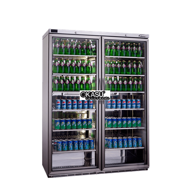 tu mat trung bay 2 canh kinh williams bc200 hinh 1