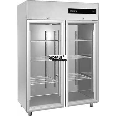 tu mat 2 canh kinh bertos cab1400gtn hinh 1