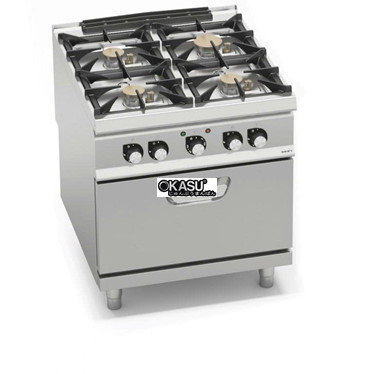 bep gas 4 bep ket hop lo nuong dien 1/1 gn sg9f4ps+fe2 hinh 1