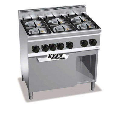 bep gas 6 bep kem lo gas 1/1 g6f6pw+fg1 hinh 1