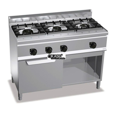 bep gas 3 bep kem lo gas 1/1 g6f3h12+fg1  hinh 1