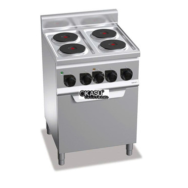 bep dien 4 mat tron kem lo nuong dien 1/1 e6p4+fe1 hinh 1