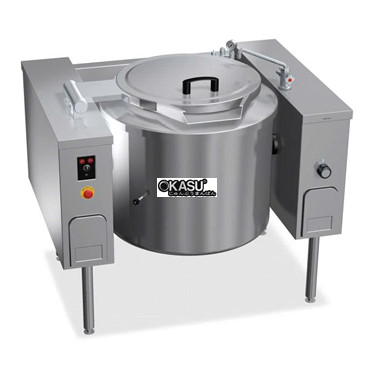 noi dun nghieng 100 lit voi he thong gia nhiet hoi nuoc gian tiep 9p10irv hinh 1