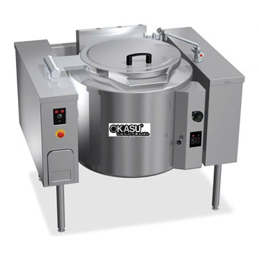 noi dun nuoc nghieng dung gas 150 lit, gia nhiet truc tiep g9p15dr hinh 1