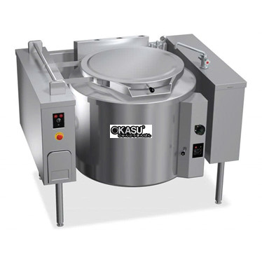 noi dun nuoc nghieng dung gas 200 lit, gia nhiet gian tiep g9p20ir hinh 1