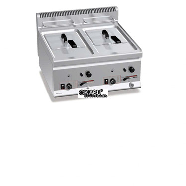 bep chien gas (dat tren ban) - bon don 8 + 8 l gl8+8b hinh 1