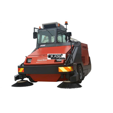 xe quet rac hut bui powerboss armadillo sweeper 9x hinh 1