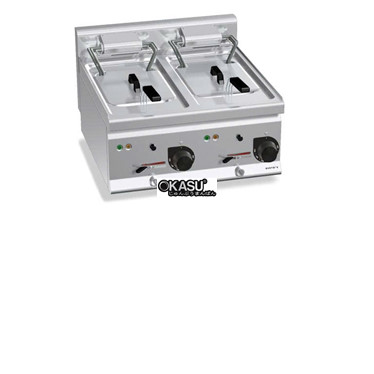 may chien dien - mot ngan chua 10 + 10 lit e6f10-6bs hinh 1