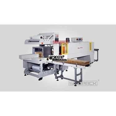 may dong goi co mang dang sleeve (ong) tu dong co xep chong (palletizing) st-6030ae + sm-6040 hinh 1