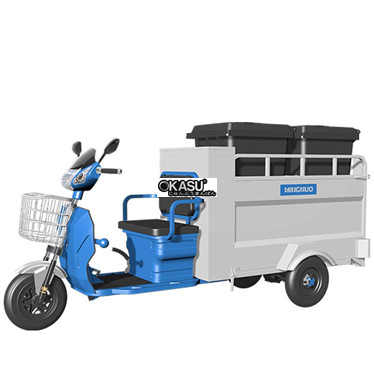 xe ba banh dien thu gom rac mingnuo mn-h35t2  hinh 1