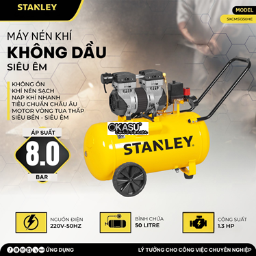 may nen khi khong dau 50l stanley sxcms1350he  hinh 1