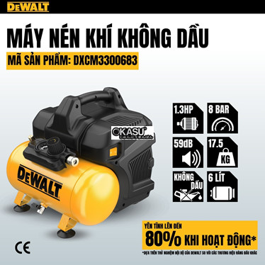 may nen khi khong dau 6l dewalt dxcm3300683  hinh 1