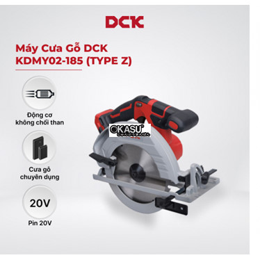 may cua go dck - kdmy02-185z type z (20v)  hinh 1