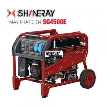 may phat dien chay xang shineray sg4500e (3kw) co de hinh 1