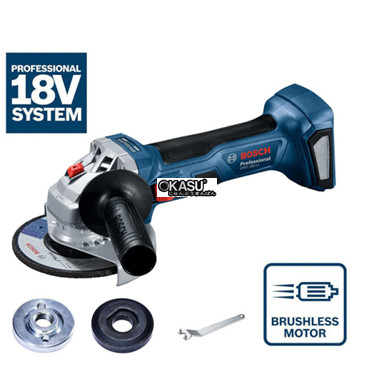 may mai goc bosch gws180-li 100mm (18v*2. 4.0ah)/06019h90k1 hinh 1