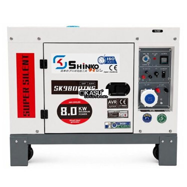 may phat dien chay dau 8kw shinko sk9800tns hinh 1