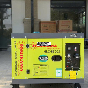 may phat dien chay dau 7,5kw tomikama 8500s hinh 1