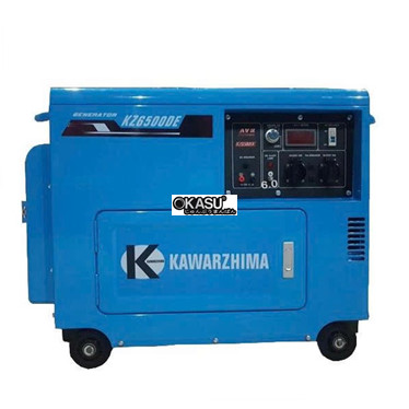may phat dien chay dau 5kw kawarzhima kz6500de hinh 1