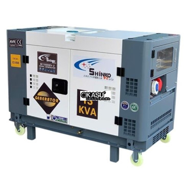 may phat dien chay dau 13kva shinko sk15000ev-3 hinh 1