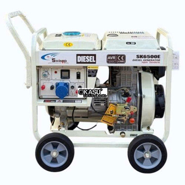 may phat dien chay dau 5kw shinko sk6500e hinh 1