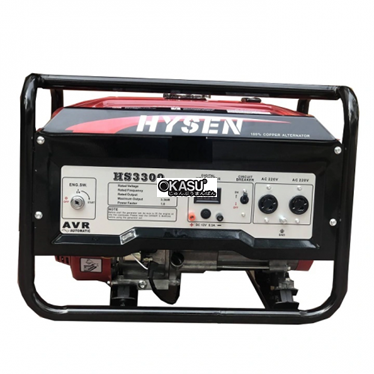 may phat dien chay xang 3kw hysen hs3300 hinh 1