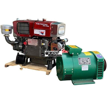 combo cu phat 15kw/380v va dong co vikydfeng (d24 gio de) hinh 1