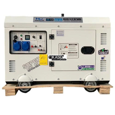 may phat dien chay dau 9kw hidachi hd12kva hinh 1